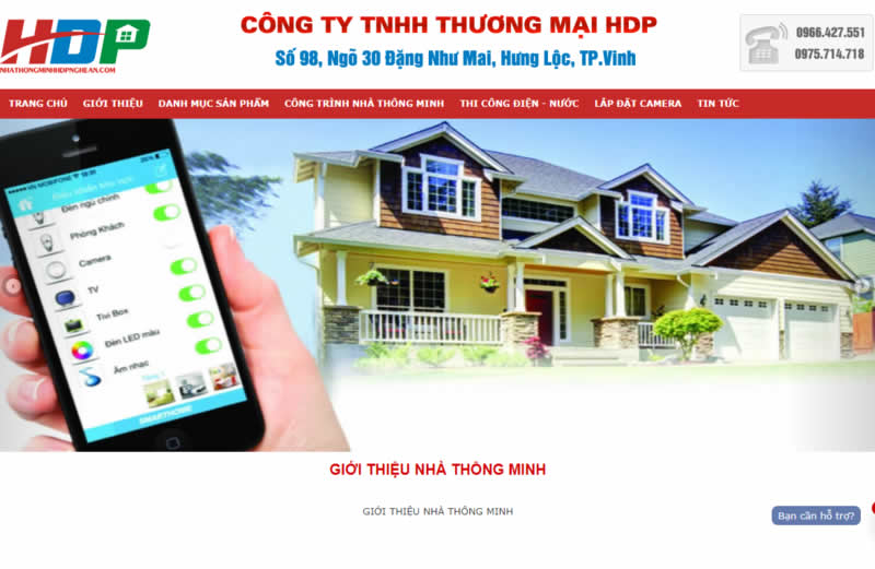 Công Ty TNHH thương mại HDP Nghệ An